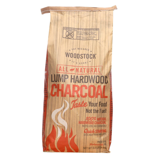 Woodstock Charcoal - All Natural - Lump Hardwood - Natural - 8.8 Lb - 1 Each