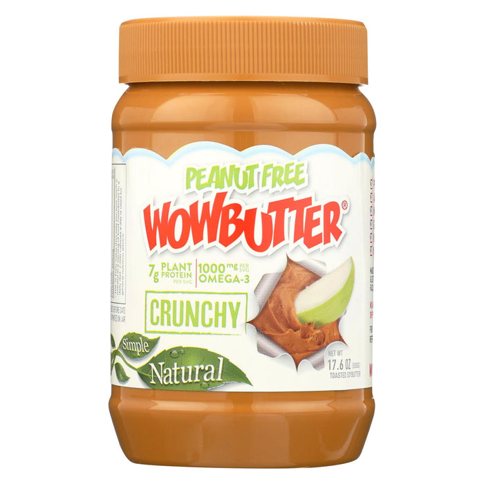 Wowbutter Crunchy Peanut Free Spread - Case Of 6 - 17.6 Oz.