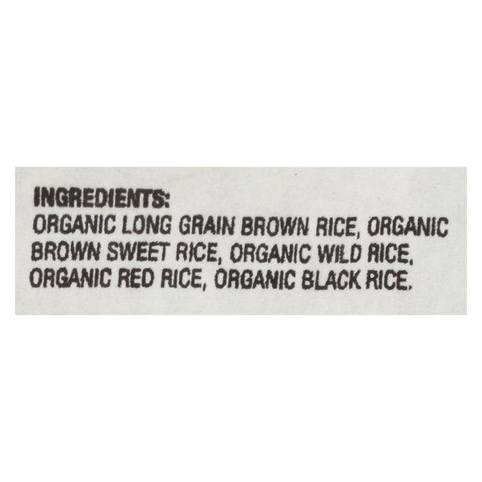 Lundberg Family Farms Organic Wild Blend Gourmet Brown Rice - Case Of 25 - 1 Lb.