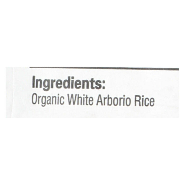 Lundberg Family Farms Organic California White Arborio Rice - Case Of 25 - 1 Lb.