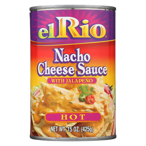 El Rio Nacho Cheese Sauce - Hot - Case Of 12 - 15 Oz.