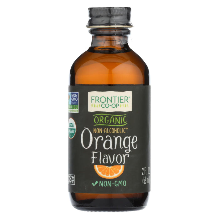 Frontier Herb Orange Flavor - Organic - 2 Oz