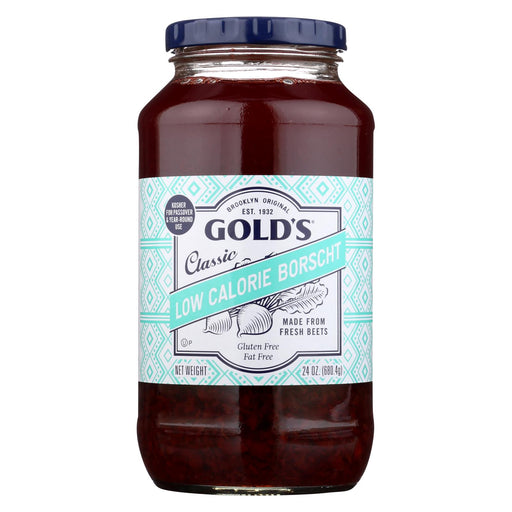 Golds Soup - Low Calorie Borscht - Case Of 12 - 24 Oz.