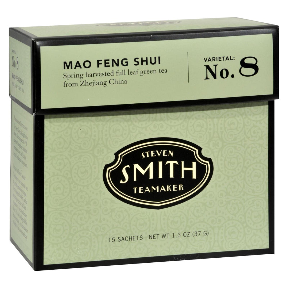 Smith Teamaker Green Tea - Mao Feng Shui - Case Of 6 - 15 Bags