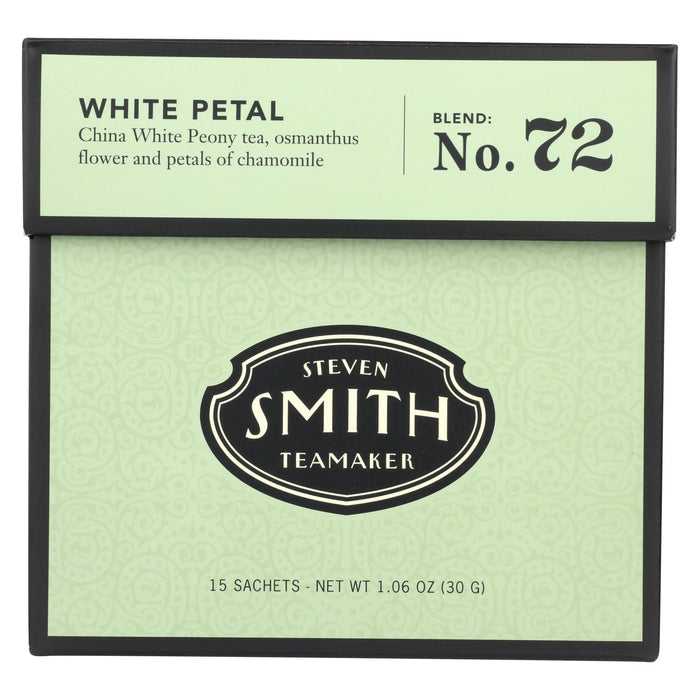 Smith Teamaker White Tea - White Petal - Case Of 6 - 15 Bags