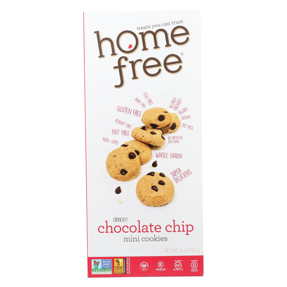 Homefree Gluten Free Chocolate Chip Mini Cookies - 5 Oz - Case Of 6