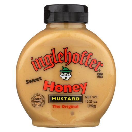Inglehoffer Mustard - Honey - Case Of 6 - 10.25 Oz.