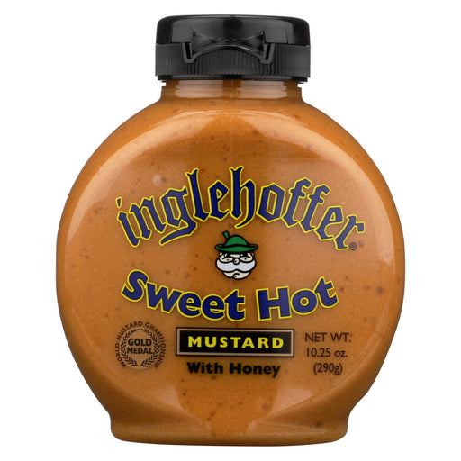 Inglehoffer Mustard - Sweet Hot - 10.25 Oz - Case Of 6