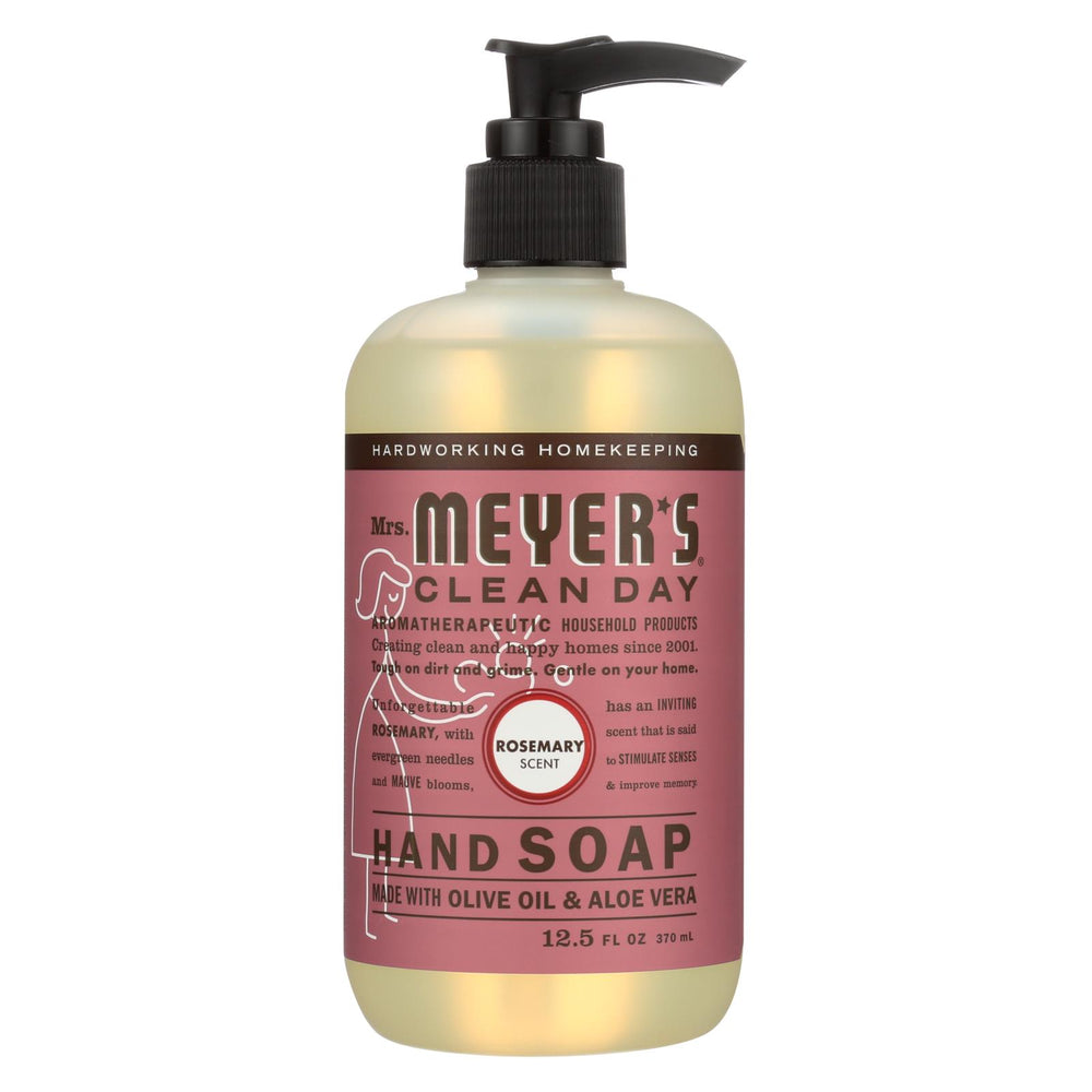 Mrs. Meyer's Clean Day - Liquid Hand Soap - Rosemary - Case Of 6 - 12.5 Oz