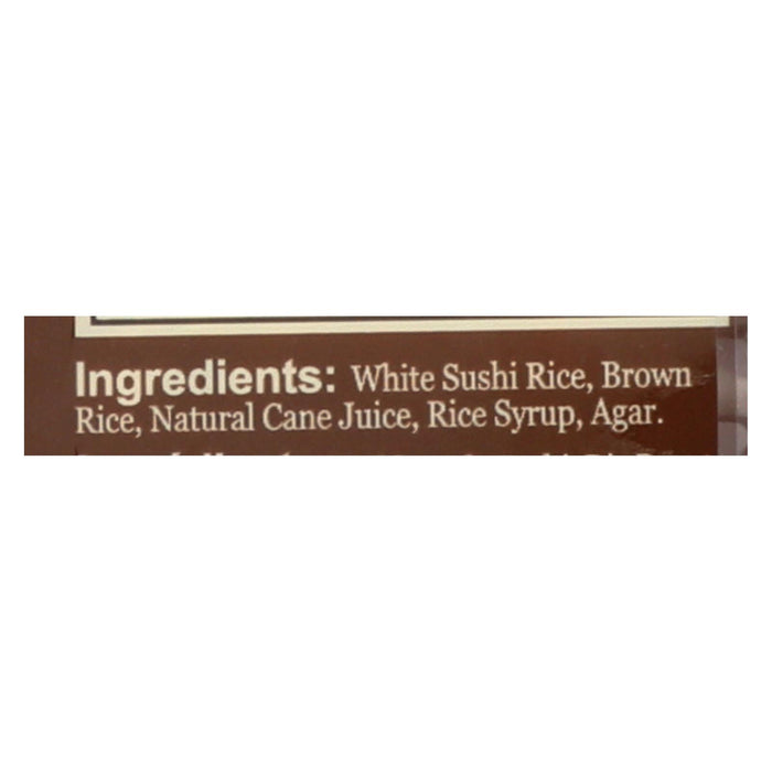 J1 Brown Rice Crunch Rice Roll - Case Of 12 - 3.5 Oz
