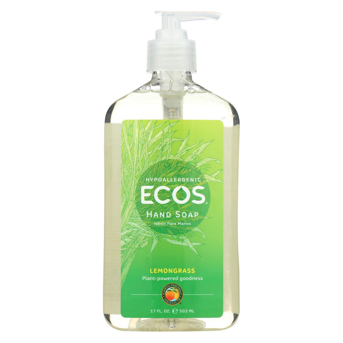 Earth Friendly Hand Soap - Lemongrass - Case Of 6 - 17 Fl Oz.