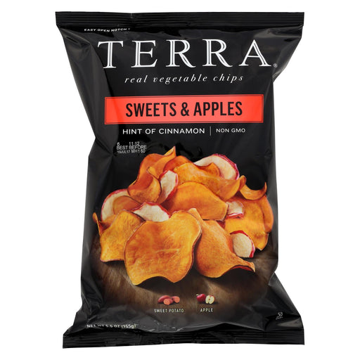 Terra Chips Sweet Potato Chips - Sweets And Apples - Case Of 12 - 5.5 Oz.