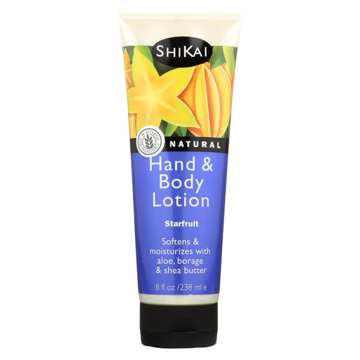 Shikai All Natural Hand And Body Lotion Starfruit - 8 Fl Oz