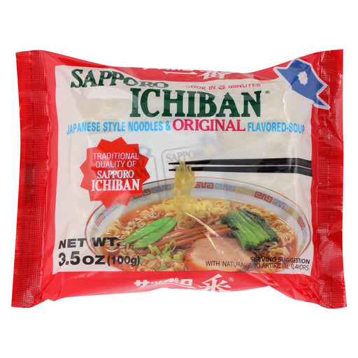 Sapporo Noodles - Ichiban - Case Of 24 - 3.5 Oz
