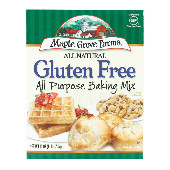 Maple Grove Farms Baking Mix - All Purpose - Gluten Free - Case Of 8 - 16 Oz