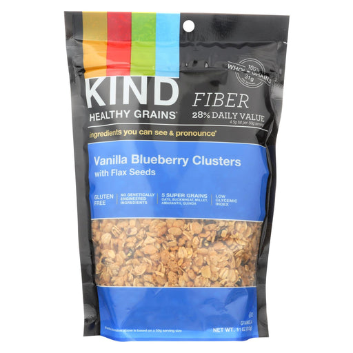 Kind Healthy Grains Vanilla Blueberry Clusters With Flax Seeds - 11 Oz - Case Of 6