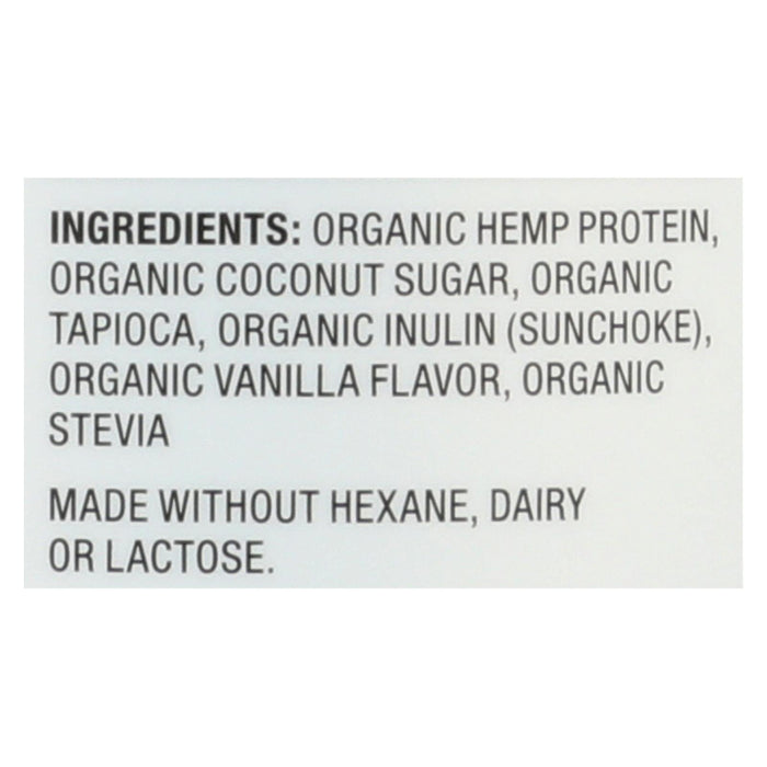 Nutiva Organic Hemp Shake Vanilla - 16 Oz