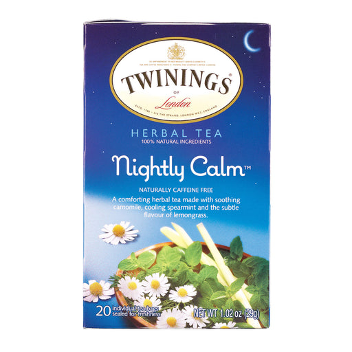 Twining's Tea Green Tea - Bedtime Blend - Case Of 6 - 20 Bags