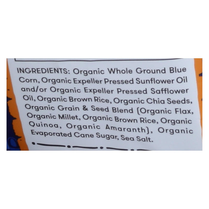Late July Snacks Organic Multigrain Snack Chips - Summertime Blues - Case Of 12 - 5.5 Oz.