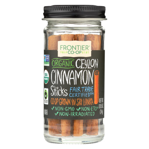 Frontier Herb Cinnamon Sticks - Organic - Fair Trade Certified - .85 Oz