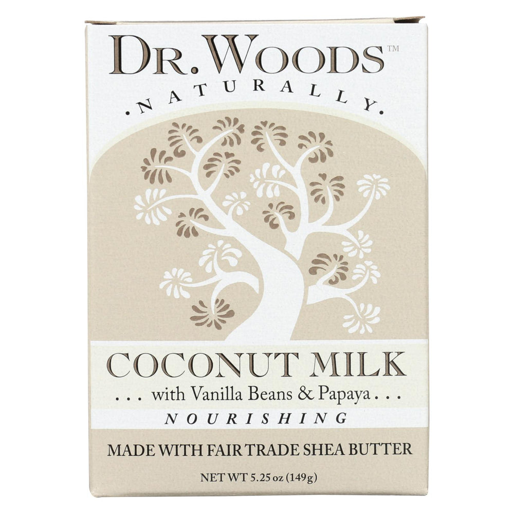 Dr. Woods Bar Soap Coconut Milk - 5.25 Oz