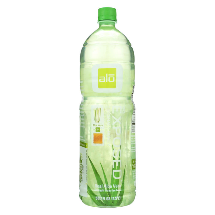 Alo Original Exposed Aloe Vera Juice Drink - Original And Honey - Case Of 6 - 50.7 Fl Oz.