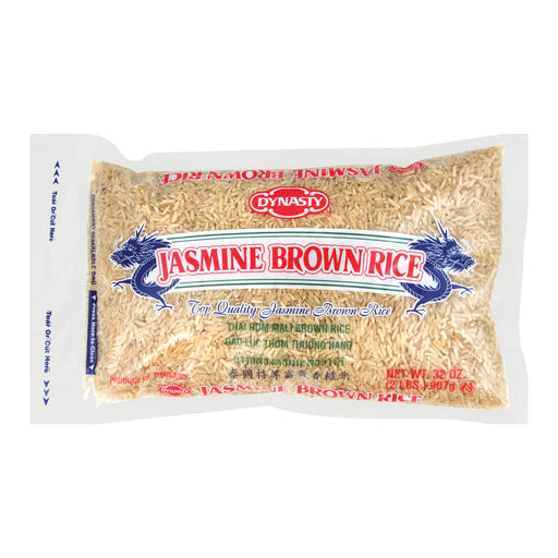 Dynasty Rice - Jasmine - Brown - Case Of 12 - 2 Lb.