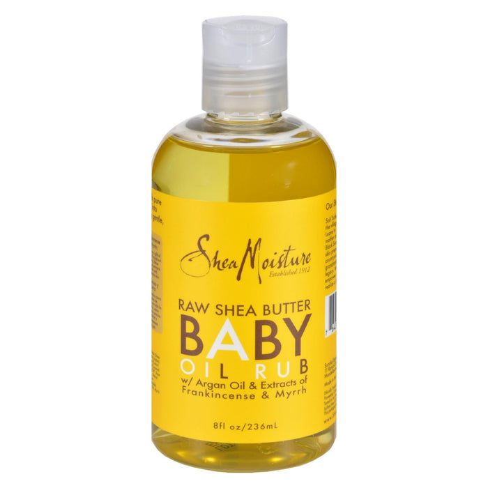 Sheamoisture Oil Rub - Baby - Raw Shea Butter - 8 Oz