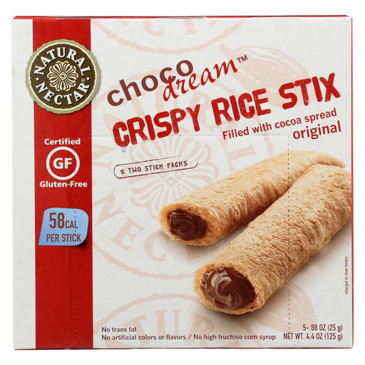Natural Nectar Crispy Rice Sticks - Case Of 9 - 4.4 Oz.