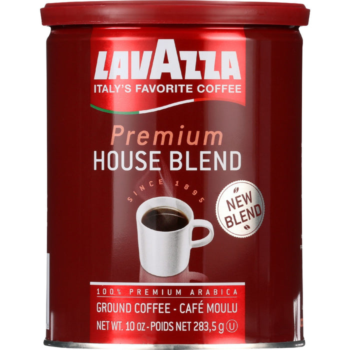Lavazza Coffee - Can - Ground - Premium House Blend - 10 Oz - 1 Each