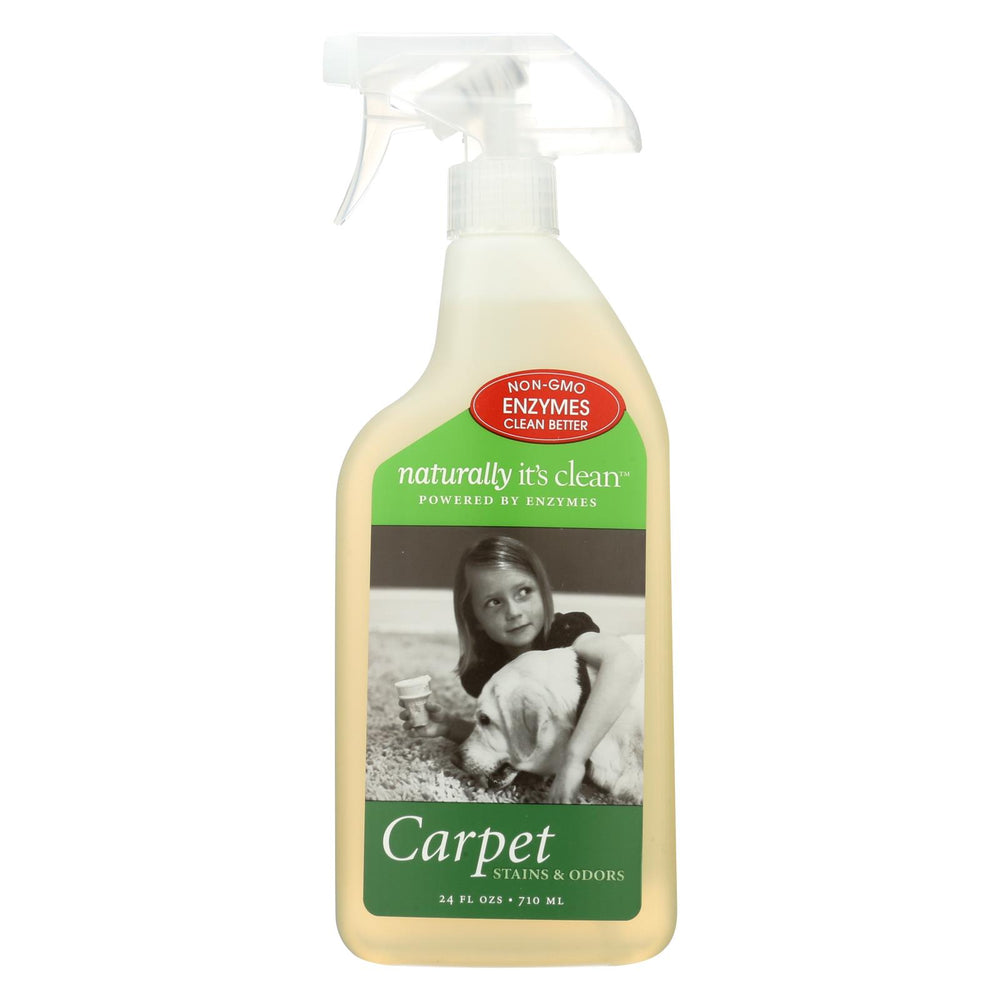 Naturally Clean Carpet Spot - Treat Cleaner - Case Of 6 - 24 Fl Oz.