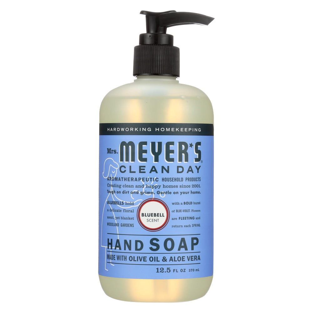 Mrs. Meyer's Clean Day - Liquid Hand Soap - Bluebell - Case Of 6 - 12.5 Oz