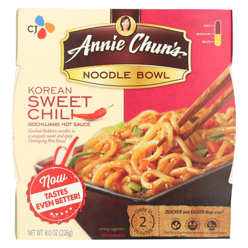 Annie Chun's Korean Sweet Chili Noodle Bowl - Case Of 6 - 7.9 Oz.