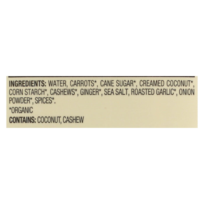 Pacific Natural Foods Carrot Ginger Soup - Organic Cashew - Case Of 12 - 32 Fl Oz.