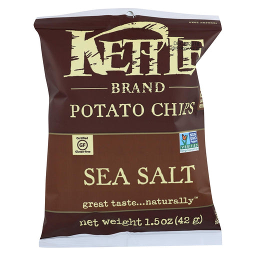 Kettle Brand Potato Chips - Sea Salt - 1.5 Oz - Case Of 24