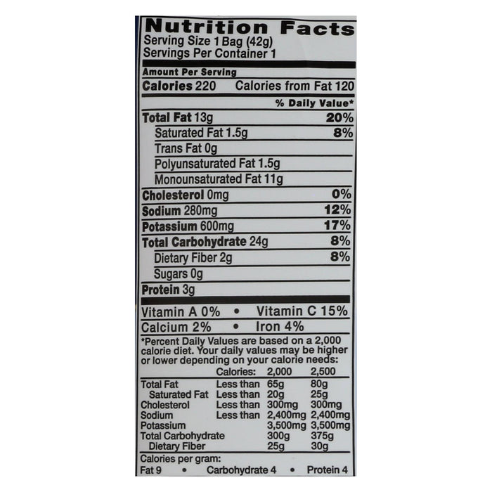 Kettle Brand Potato Chips - Sea Salt And Vinegar - 1.5 Oz - Case Of 24