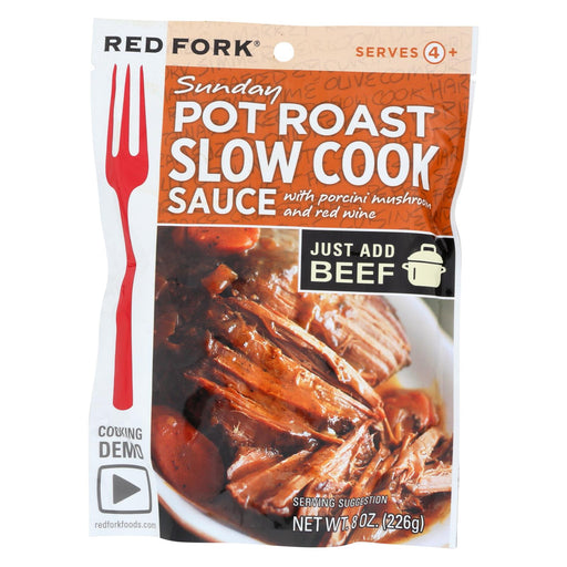 Red Fork Seasoning Sauce -sunday Potato Roast - Case Of 6 - 8 Oz