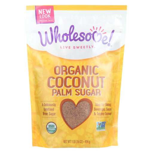 Wholesome Sweeteners Sugar - Organic - Coconut Palm - 16 Oz - Case Of 6