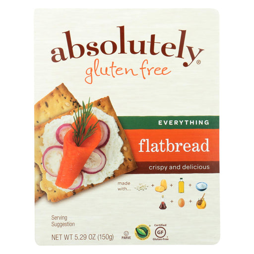 Absolutely Gluten Free Flatbread - Original - Case Of 12 - 5.29 Oz.