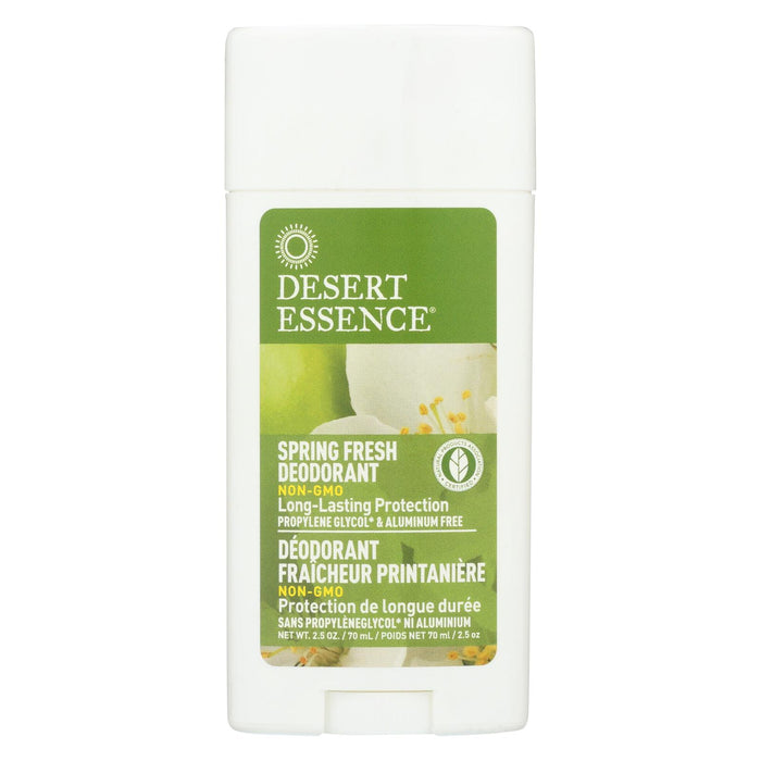 Desert Essence Deodorant - Spring Fresh - 2.5 Oz