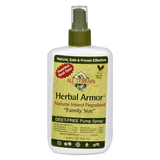 All Terrain Herbal Armor Natural Insect Repellent Family Size - 8 Fl Oz