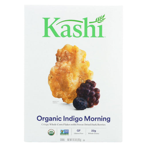 Kashi Cereal - Organic - Corn - Indigo Morning - 10.3 Oz - Case Of 10