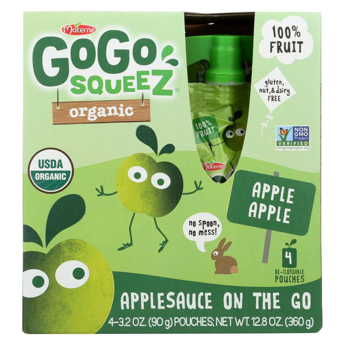 Gogo Squeeze Sauce - Apple - Case Of 12 - 3.2 Oz.