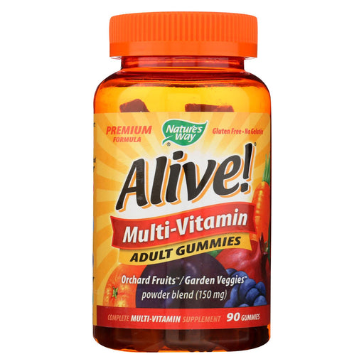 Nature's Way Alive Multi-vitamin Adult Gummies - 90 Gummies