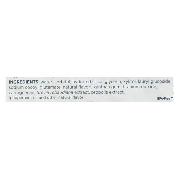 Tom's Of Maine Botanically Bright Whitening Toothpaste Peppermint - 4.7 Oz - Case Of 6