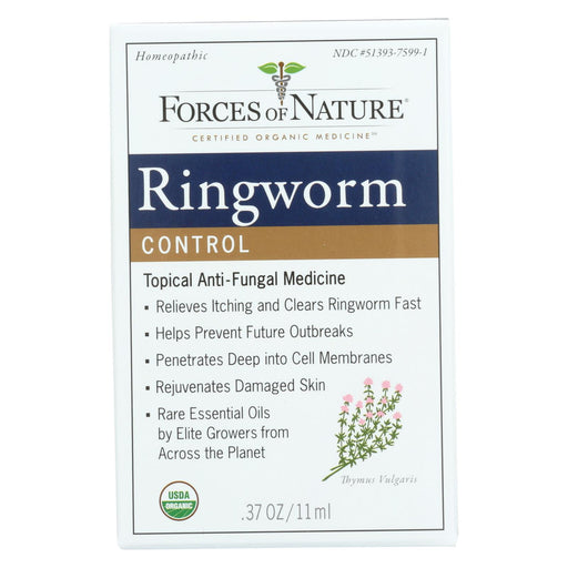 Forces Of Nature Organic Ringworm Control - 11 Ml