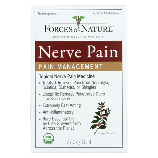 Forces Of Nature Organic Nerve Pain Management - 11 Ml