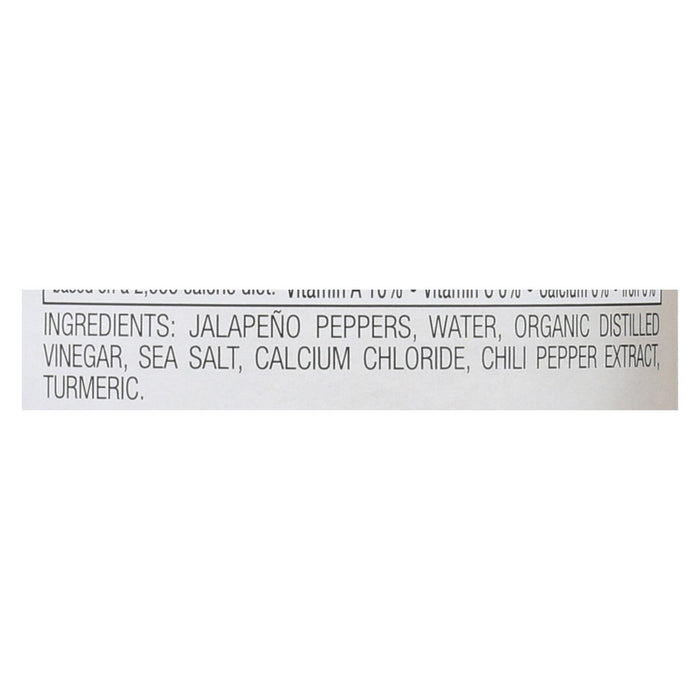 Jeff's Natural Jeff's Natural Jalapeno Peppers - Jalapeno - Case Of 6 - 12 Oz.