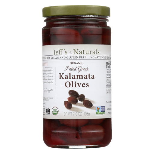 Jeff's Natural Jeff's Natural Kalamata Olive - Kalamata - Case Of 6 - 7 Oz.