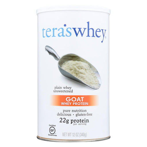 Tera's Whey Protein - Goat - Plain - Unsweetened - 12 Oz